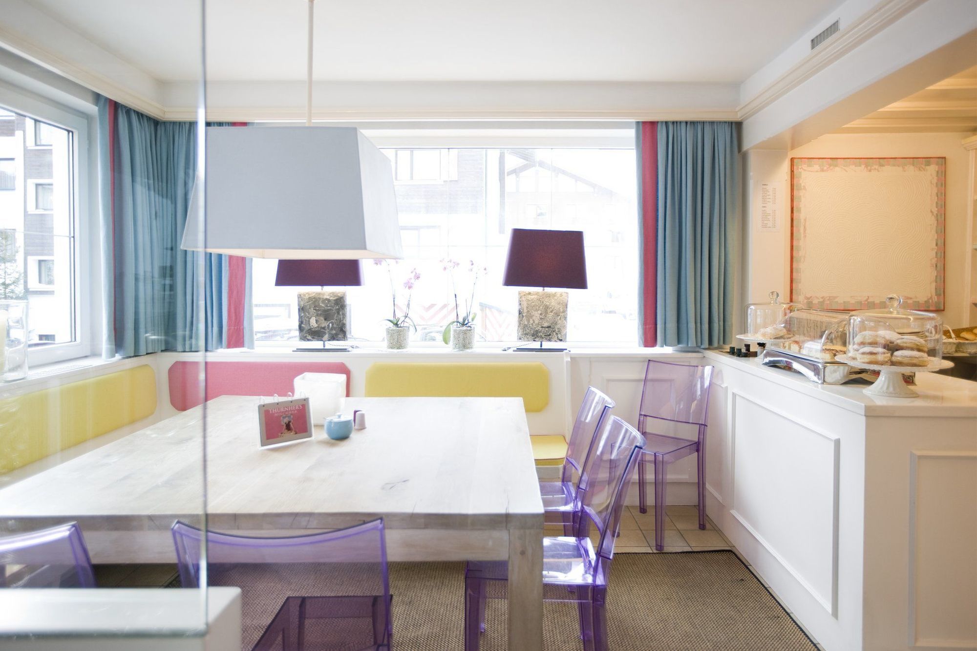 A-Rosa Collection Hotel Thurnher'S Alpenhof Zuers Ресторан фото